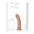 RealRock - Dildo Realista - 15,5cm (Tom Natural)