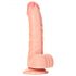 RealRock - Dildo realista com ventosa 15,5cm (natural)