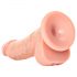 RealRock - Dildo realista com ventosa 15,5cm (natural)