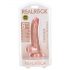 RealRock - Dildo realista com ventosa 15,5cm (natural)