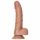 RealRock - Dildo Ventosa Realista 15,5cm (tom escuro)