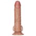 RealRock - Dildo Ventosa Realista 15,5cm (tom escuro)