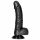 RealRock - Dildo Realista com Base - 15,5cm (Preto)