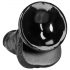 RealRock - Dildo Realista com Base - 15,5cm (Preto)