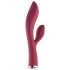 Raytech Rose - Vibrador à prova d'água com estimulador (vermelho)