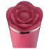 Raytech Rose - Vibrador à prova d'água com estimulador (vermelho)