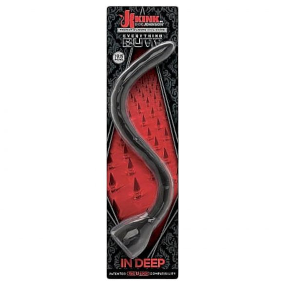 Doc Johnson Snake - Dildo Anal Extra Longo (Preto)