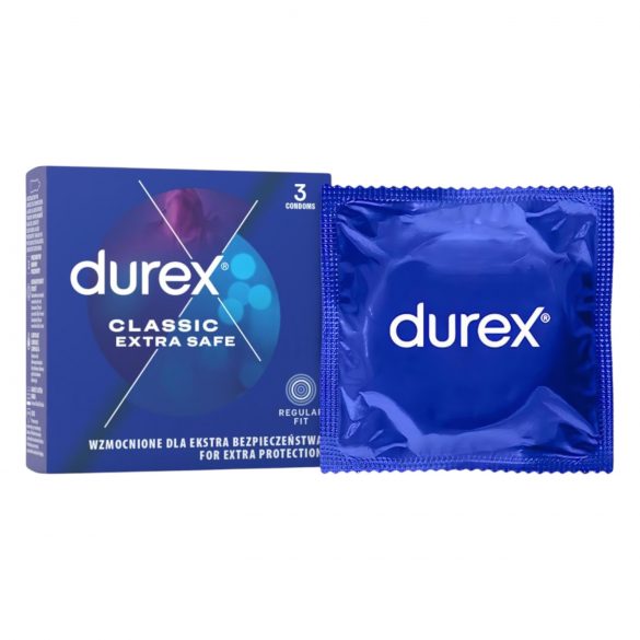 Durex Extra Safe - Preservativo Seguro (3un)