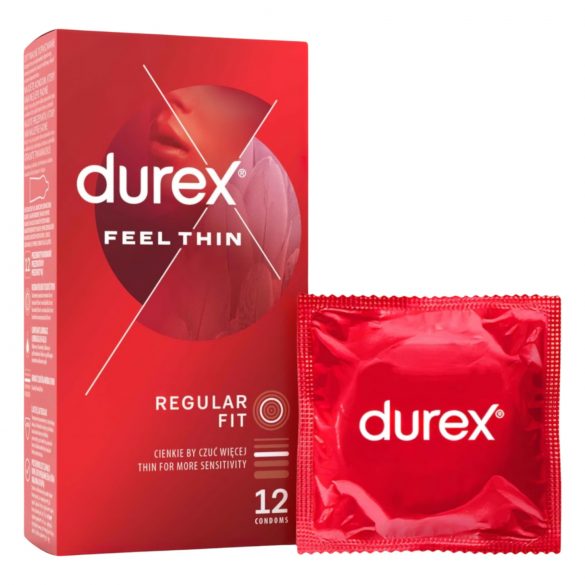 Durex Feel Thin - Sensação realista (12 unid.)