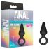 Aventuras Anais Platinum P - plug anal pequeno (preto)