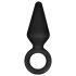 Aventuras Anais Platinum P - plug anal pequeno (preto)