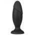 Foguete Platina Anal - Grande Plug Preto