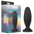 Foguete Platina Anal - Grande Plug Preto