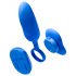 Platanomelón Mobi - Kit Vibrador Sem Fio Recarregável - 2 Peças (Azul)