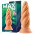 Max & Co Felix - Plug Anal Espiral - 15cm (Natural)