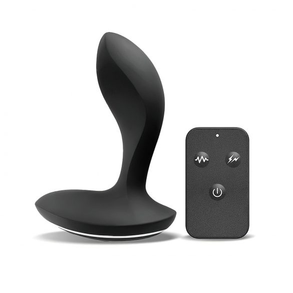 INTOYOU Herrules - vibrador anal elétrico (preto)