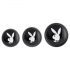 Playboy - Kit de plugs anais 3 peças (prata)