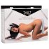 TAILZ - Plug Anal de Raposa e Tiara (preto e branco)