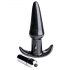 Frisky Smooth - vibrador anal (preto)