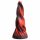 Beijo Infernal - Dildo Espiral de Silicone 19cm (vermelho)