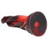 Beijo Infernal - Dildo Espiral de Silicone 19cm (vermelho)