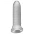 Fat Boy Micro Ranhurado - capa peniana (15cm) - branco leite