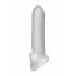 Fat Boy Micro Estriado 17cm - Capa Peniana Branco Leitoso