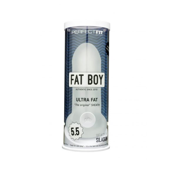 Fat Boy Ultra Grosso - Manga Peniana (15cm) - Branco Leitoso