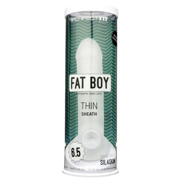 Fat Boy Thin - Manga Peniana (17cm) - Branco Leitoso