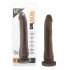 Dr. Skin 8,5 - Dildo realista ventosa - marrom (20,5cm)