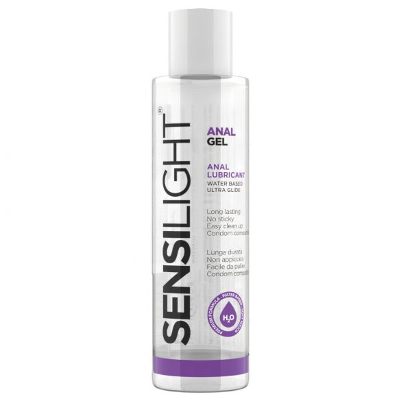 Sensilight Analgel - Gel Lubrificante Anal Base Água (150ml)