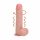 REALROCK - Vibrador giratório em natural (20,5 cm)