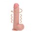 REALROCK - Vibrador giratório em natural (20,5 cm)