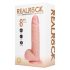 REALROCK - Vibrador giratório em natural (20,5 cm)