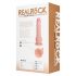 REALROCK - Vibrador giratório em natural (20,5 cm)