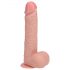 REALROCK - Vibrador giratório em natural (20,5 cm)