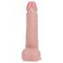 REALROCK - Vibrador giratório em natural (20,5 cm)