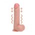 REALROCK - Vibrador com ventosa natural (20,5 cm)