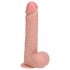 REALROCK - Vibrador com ventosa natural (20,5 cm)