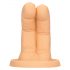 S-Line - Dildo de Dois Dedos (Natural)