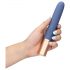 Loveline Travel - Vibrador azul pastel com suporte a lubrificante recarregável