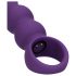 Loveline - Vibrador anal recarregável com esferas (roxo)