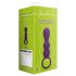 Loveline - Vibrador anal recarregável com esferas (roxo)