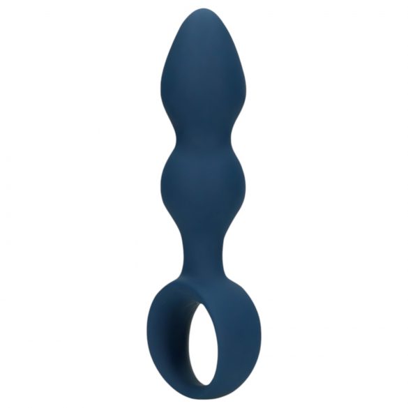 Loveline - dildo anal com anel, médio (azul)