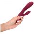 Loveline - Vibrador vermelho com braço para clitóris