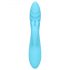 Loveline - Vibrador azul à prova d'água com estimulador de coelho