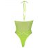 Body Neon Verde com Efeito de Fita Fluorescente - XL-4XL