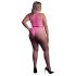 Ouch! - Conjunto de lingerie fluorescente (rosa)