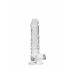 REALROCK - Dildo realístico transparente (17cm)