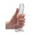 REALROCK - Dildo realístico transparente (17cm)